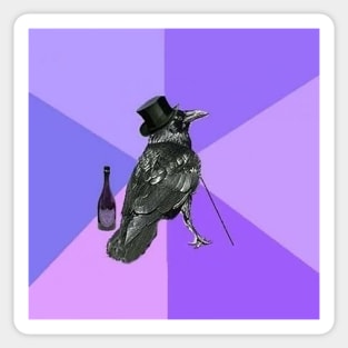 Rich Raven Sticker